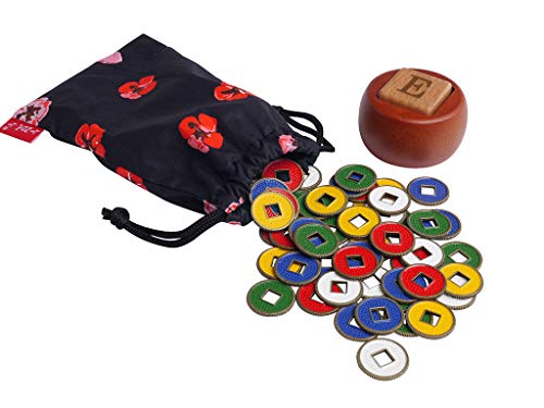 Linda Li New! - American Mahjong Set The Artisan Collection: Butterfly Series – in Black Poppy Soft Bag