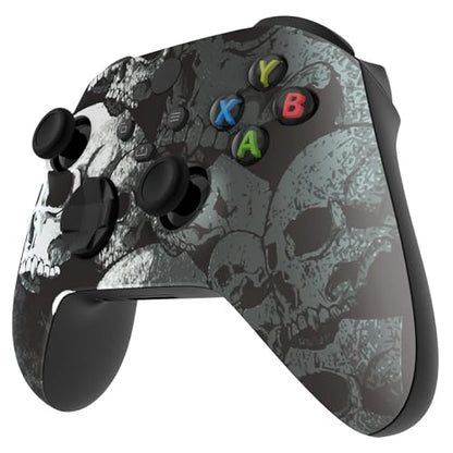 Stealth Controllers Wireless Controller for Xbox Series S, Xbox Series X, Xbox One - Soft Touch Feel - Custom Series S/X Controller (Skulls) - color: Skulls