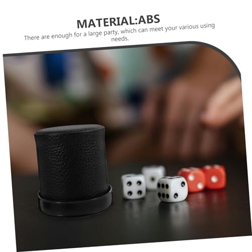 Abaodam Dice Storage Cup Dice Shaker Container Bar Props Ktv Cup Games Accessory