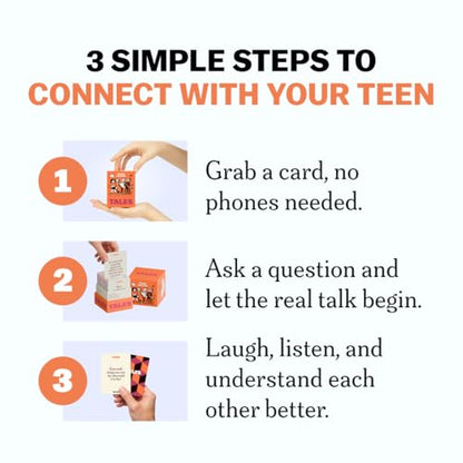 TALES 150 Conversation Cards, Teens Edition, Road Trip Game, Family Bonding - color: Teens Edition