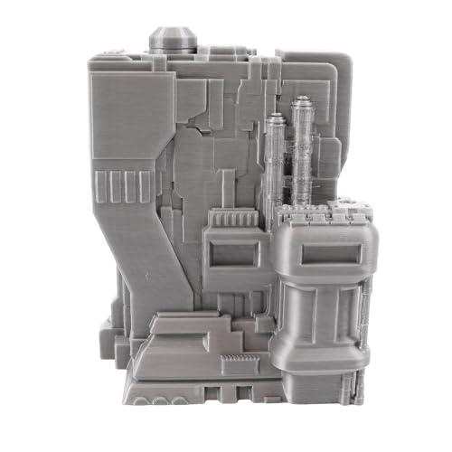 6mm Sci-Fi Cityscape Bundle 3 - Tabletop Terrain for Miniatures Games Such as Epic Battletech Adeptus Titanicus (Bundle 3) - size: Bundle 3 without Hexes