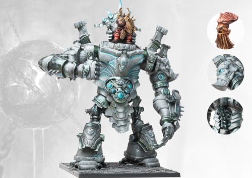Stone Forged Dweghom | Plastic Monster Miniature, 38mm Scale, 19.5cm Height, Includes Command Card