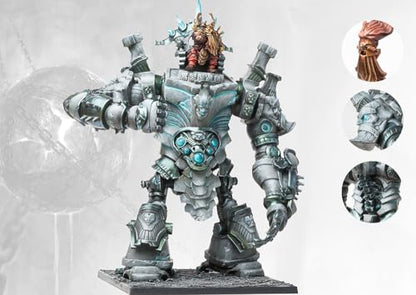 Stone Forged Dweghom | Plastic Monster Miniature, 38mm Scale, 19.5cm Height, Includes Command Card