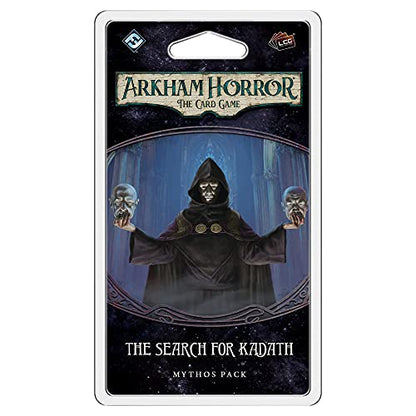 Arkham Horror The Card Game The Search for Kadath Mythos Pack - Journey Across The Dreamlands for Answers! Cooperative LCG, Ages 14+, 1-4 Players, 1-2 Hour Playtime, Made by Fantasy Flight Games - style: The Search for Kadath