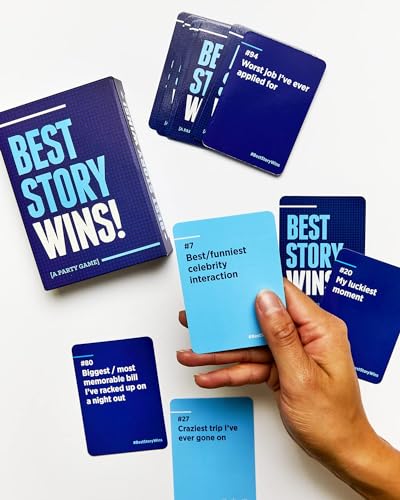 Best Story Wins | A Party Game of Juicy Conversation Starters | Ages 17+