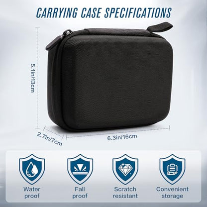 Carrying Case for Gameboy Advance SP,Game Case Holder for GBA SP Accessories,Accommodates 1 Charger,7 Game Cartridge Slots Simultaneously,Durable Portable Storage Bag for GBA SP,with 3 Cartridge Cases - style: GBA SP