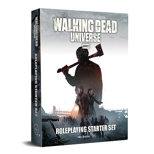 The Walking Dead Universe RPG: Starter Set - Boxed Set - Everything You Need To Get Started, Roleplaying, Horror, Free League Publishing - style: Thematic