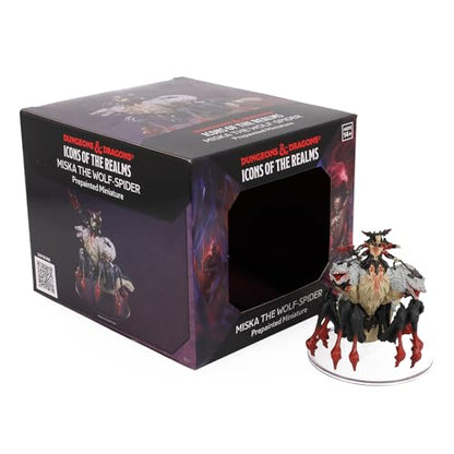 WizKids D&D Icons of the Realms: Miska the Wolf-Spider Boxed Miniature - style: Miska the Wolf-Spider
