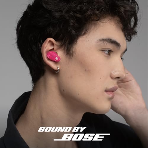 Skullcandy Method 360 ANC Wireless Earbuds with Sound by Bose - Crazy Pink | In-Ear Fit, Premium Active Noise Cancellation, 40 Hours Battery, Sweat and Water Resistant, Microphone for iPhone Android - color: Crazy Pink