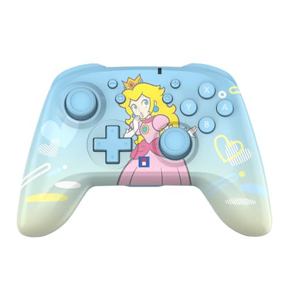 Hori Nintendo Switch Wireless HORIPAD (City Pop Peach) - Officially Licensed By Nintendo - Nintendo Switch
