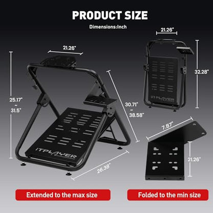 GTPLAYER Sim Racing Wheel Stand