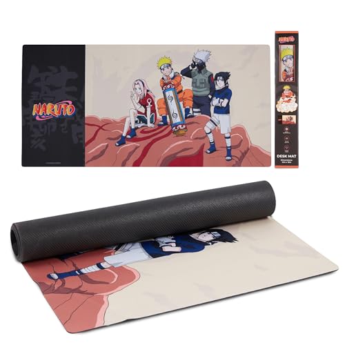 Culture Fly Large Gaming Mouse Pad (31" x 15") - Naruto Extended XL Computer Desk Mat, Cool Anime Keyboard Deskmat, Big Desktop Deskpad for Gamer, Long Oversized PC Mousepad for Laptop - color: Naruto1