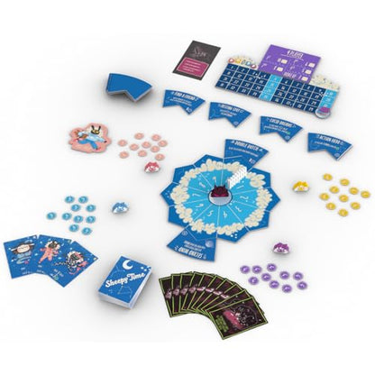 AEG Sheepy Time | Play as Sheep Jumping the Fence in Dreamland, avoid Nightmares | Interactive Push Your Luck Family Game | 1-4 Players | Ages 10+