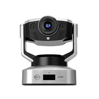 MEE audio C20PTZ 4K PTZ Webcam with 5X Digital Zoom & Remote Control; USB Ultra HD Pan-Tilt-Zoom Web Camera with Dual ANC Stereo Microphones for Streaming, Conferencing via Zoom/Skype on Mac Desktop - style: 4K Pan + Tilt + Zoom