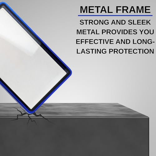 RedCap Magnetic Aluminum PSA Graded Card Holder 35PT Premium PSA Slab Protector Display Case with UV Resistant Glass Fits Standard PSA Graded Sports Trading Cards - Electric Blue - color: Electric Blue