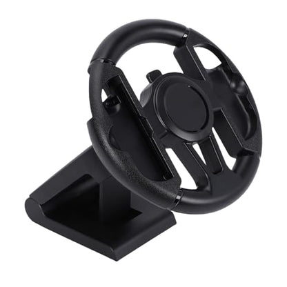 GOWENIC Game Controller Steering Wheel Table Attachment, Replacement Racing Wheel with Suction Cup Mount for 2, Stable Support Steering Stand for Racing Games