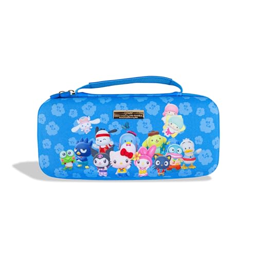 Sonix x Sanrio Carrying Case for Nintendo Switch 2, Switch 1, Lite, OLED, Protective Travel Case with Game Cartridge Storage | Hello Kitty Island Adventure Crew (Blue) - color: Hello Kitty Island Adventure Crew