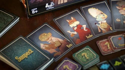 5-Minute Mystery Cooperative Detective Board Game, Ages 8+, 1-6 Players