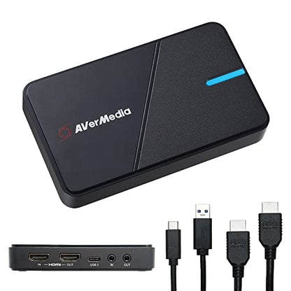 AVerMedia 4K Capture Card for Streaming,1440p120 Video Capture Device for PS5/Pro, Xbox Series X/S, Nintendo Switch, PC, compatible with Twitch, OBS, Windows, Mac - GC551G2 Live Gamer Extreme 3 - size: 4K - GC551G2 (Black)