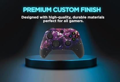 Stealth Controllers Wireless Controller for Xbox Series S, Xbox Series X, Xbox One - Soft Touch Feel - Custom Series S/X Controller (Dark Matter) - color: Dark Matter