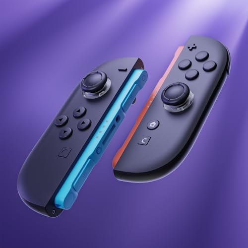 eXtremeRate Replacement 3D Joystick for Nintendo Switch 2 JoyCon, Controller Left Right Analog Stick Thumbsticks with Repair Tools for JoyCon 2, Multi-Colors Options - Clear - color: Clear