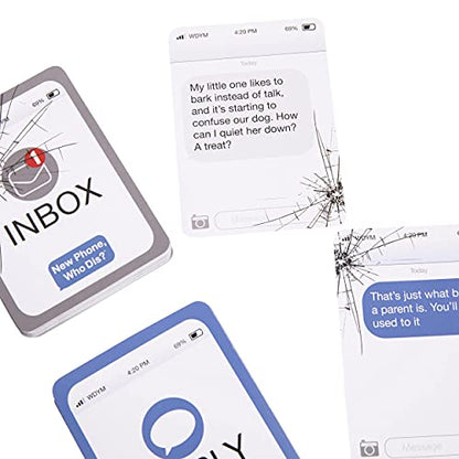 New Phone, Who Dis? Bad Advice NSFW Expansion Pack by Relatable, Designed to be Added to the New Phone, Who Dis? Core Game, A Funny Card Game for Adults, Includes 45 Inbox Cards and 135 Reply Cards - style: NSFW Expansion Pack