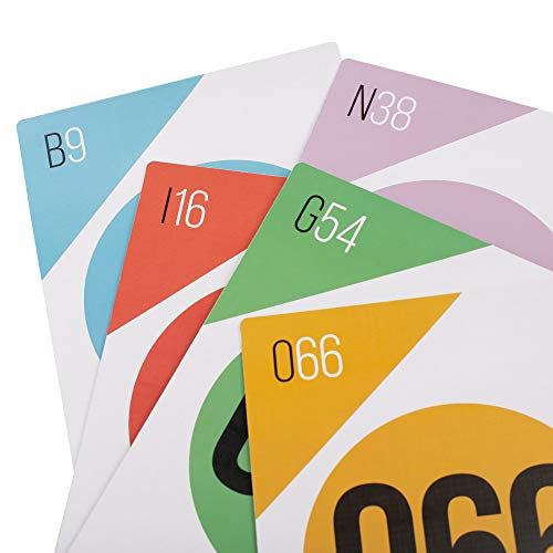 Royal Bingo Giant Calling Cards - Pack of 75 - High Visibility, 8.25" x 11.75" per Card-Replacement for Raffle and Balls - style: Giant - 75 Cards