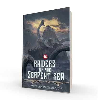 Modiphius Entertainment: Raiders of The Serpent Sea: Campaign Guide (5E) - Hardcover RPG Book, Roleplaying Game, Takes 4-6 Players from Level 1 - 16 - style: Campaign Guide