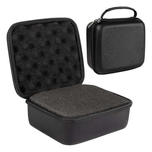 caseling 7.5" x 6.5" x 3.75" Hard Case with 3-Layer Pick and Pluck Foam | 3 pre-scored foam layers, TSA compliant travel case, rigid EVA shell, electronics and tech gear bag, smooth zippers - size: 7.5" x 6.5" x 3.75"