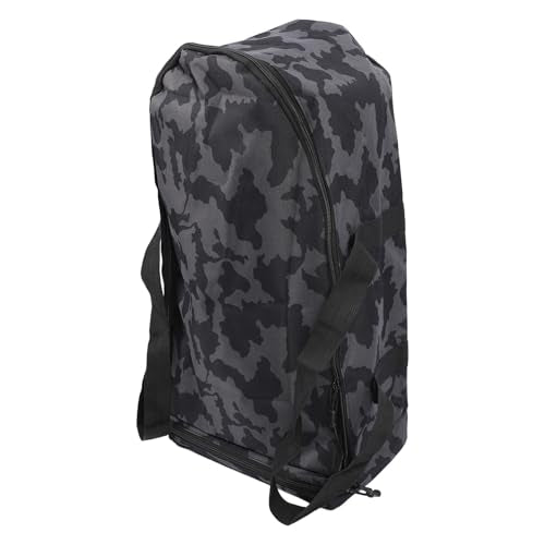 Asixxsix RC Bait Boat Storage Bag, 1000D Oxford RC Boat Remote Control Fishing Boat Cover Bag, 60 x 30 x 20cm, 24 x 12 x 8inch, Suitable for Most Bait Boats, Double Zipper - color: Black Camouflage