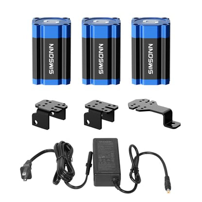 SIMSONN Racing Simulator Pedals Vibration Motor Module Haptic Pedals Reactor (3PCS vam pro set) - color: 3PCS vam pro set
