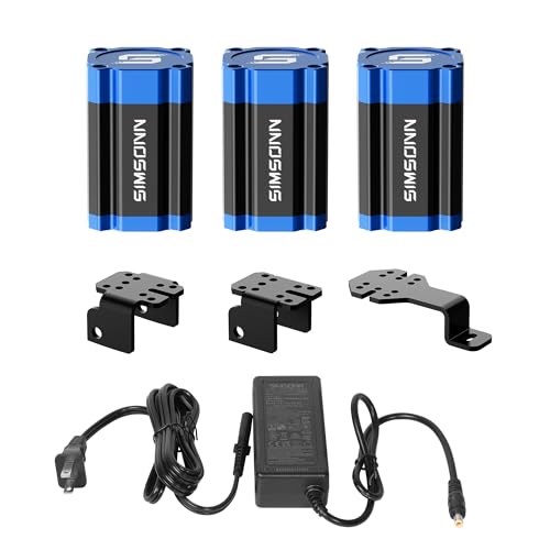 SIMSONN Racing Simulator Pedals Vibration Motor Module Haptic Pedals Reactor (3PCS vam pro set) - color: 3PCS vam pro set