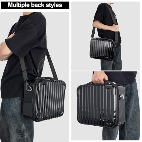 Portable Hardshell Carrying Case Box Protective Shoulder Storage Bag Suitcase Organizer for 1/24 RC Crawlers Car SCX24 Accessories