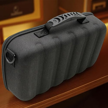 CASEMATIX Carrying Case Compatible with ASUS ROG Xbox Ally X Gaming Handheld PC - Compact Protective Carry Bag with Shoulder Strap for Touchscreen Gaming Console and Accessories