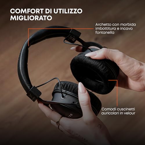 beyerdynamic DT 1770 PRO MKII Wired Over-Ear Headphones, 30 Ohm, Closed-Back Professional Recording Studio Monitor. 2 Detachable Cables, Velour & Leatherette Ear Pads, Handmade in Germany. Black