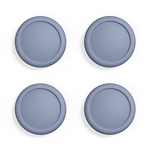 eXtremeRate PlayVital Switch Joystick Caps, Switch Lite Thumbstick Caps, Silicone Analog Cover for Switch OLED Joycon Thumb Grip Rocker Caps for Nintendo Switch & Switch Lite - Slate Gray - color: Slate Gray