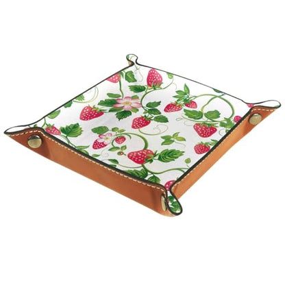 Strawberry Dice Tray Dice Rolling Tray Folding Dice Holder for Dice Games, Like RPG, DND and Other Table Games - color: Multi 4