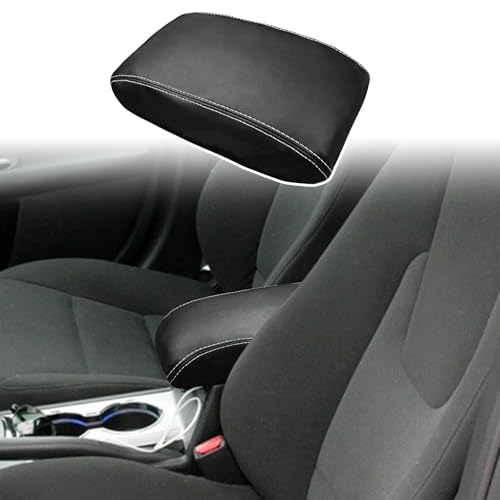 ramuel Center Console Armrest Cover for Ford Fusion 2007-2012 | Anti-Scratch ，Non-Slip ，PU Leather ，Easy Install - size: for Fusion 2007 2008 2009 2010 2011 2012
