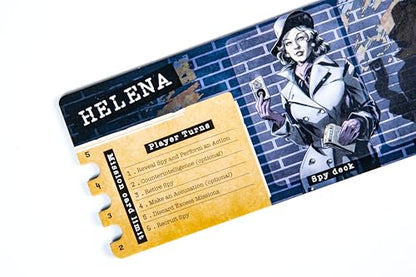 Devir - Berlin 1960 Board Game, Cold War Spy Hidden Role & Deduction Game for Adults and Teens, 4–8 Players, Ages 14, 90 Playtime, (English Version)