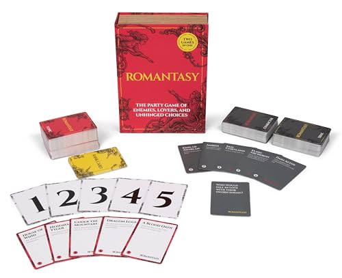 Adult Party Game of Unhinged Choices for Book Lovers & Friends