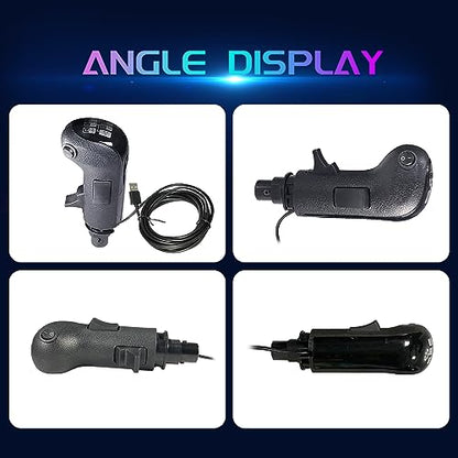 HCXLELD USB Shifter Knob for ATS & ETS2 PC For Logitech G29 G920 G923 Driving Force Shifter Thrustmaster Th8a Th8s Fanatec SQ PXN A7 and other DIY shifter