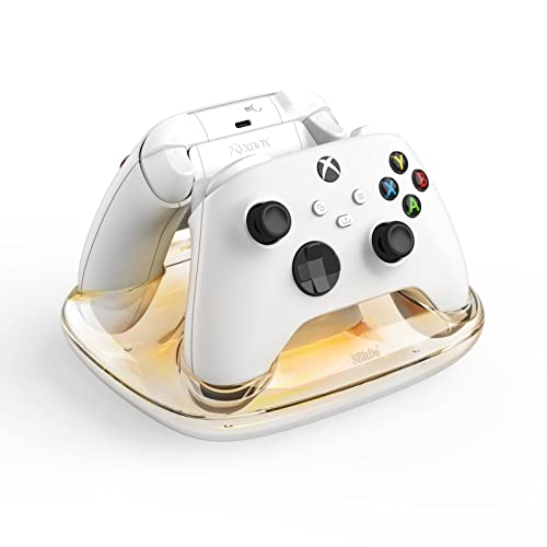 8Bitdo Dual Magnetic Charging Dock Station for Xbox Series X|S & Xbox One Controllers - White - color: White, style: Dual Charging Dock