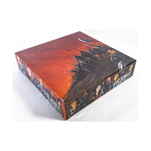 Renegade Game Studios Paladins of the West Kingdom Collector's Box | Storage Organizer Case with Vassals Mini-Expansion, Premium Insert, and Capacity for Sleeved Cards and Metal Coins