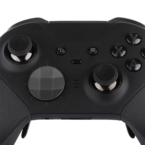 13 in 1 Metal Thumbsticks for Xbox One Elite Series 2, Elite Series 2 Controller Accessory Parts, Gaming Accessory Replacement, Metal Mod 6 Swap Joysticks, 4 Paddles, 2 D-Pads, 1 Tool - color: Black