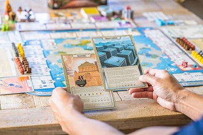 Stonemaier Games: Tapestry: Arts & Architecture Expansion by Jamey Stegmaier & Mike Young | Add to Tapestry | New Capital City Mats, Advancement Track, Civilizations, and More | 1-5 Players, 120 Mins