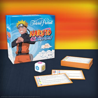 Trivial Pursuit: Naruto, Quick Play Edition Game, Test Your Knowledge with 600 Questions in 6 Categories Including The World of Ninjas, Akatsuki Organization and More, Officially Licensed Merchandise