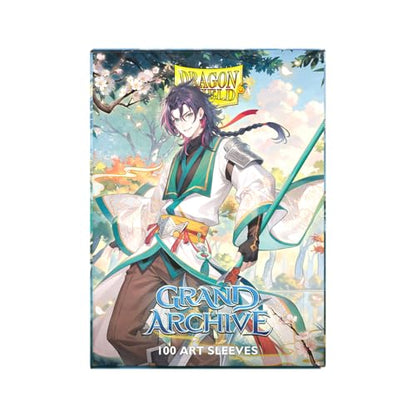 Dragon Shield | Grand Archive Matte Art Sleeves | 100 CT - Smooth & Tough Premium TCG Sleeves | Compatible with Pokemon, One Piece & Magic the Gathering | Jin, Fate Defiant - color: Jin