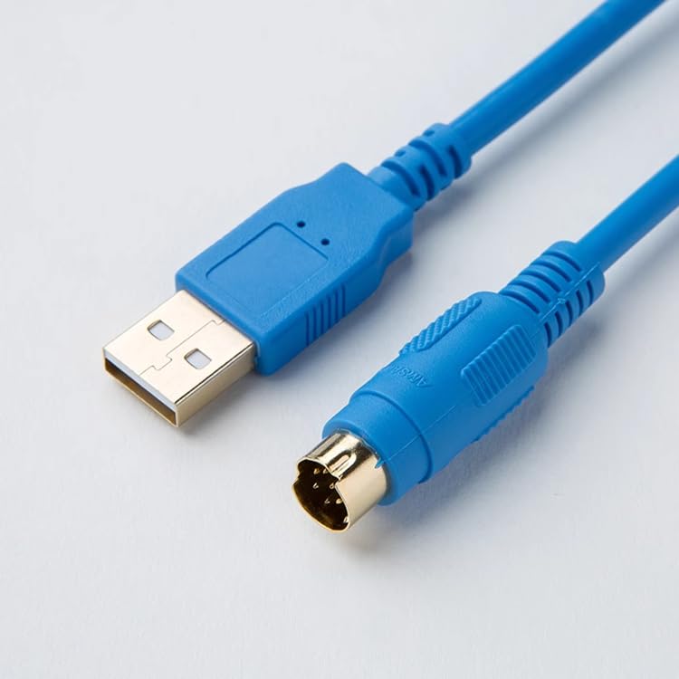 for GPW-CB03 Touch Screen Programming Cable GP3000 GP37W2 Download Cable Gold Plated Blue