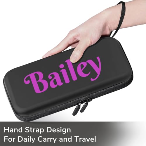 WOWTIFY Custom Switch Carrying Case For Nintendo Switch/OLED with Photo,Name,Personalized Picture Portable Travel Carry Cover for Console & Accessories with 8 Games Cartridges