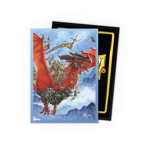 Dragon Shield | Matte Art Sleeves | The Raid | 100 CT - Smooth & Tough Premium TCG Sleeves | Compatible with Pokemon, One Piece & Magic the Gathering - color: The Raid
